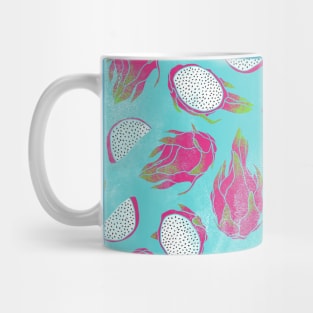 Teal Dragon Fruit Mug